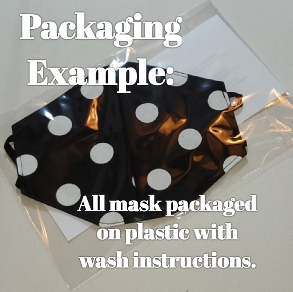 🖤FREE W/BUNDLE PURCHASE🖤*Cherries Handcrafted Face Mask - Picture 6 of 8